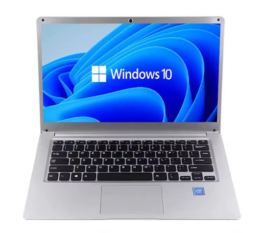 2025 14 inch Affordable Student Laptop Budget-Friendly Notebook Windows 10 for School Lightweight intel Celeron CPU USB 3.0 WiFi