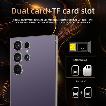 C25 Ultra Cell Phone 5G Mobile Phone 256GB Smartphone With Tool Pen, Android 15