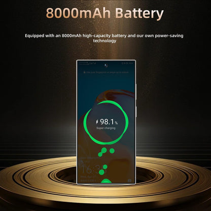 C25 Ultra Cell Phone 5G Mobile Phone 256GB Smartphone With Tool Pen, Android 15